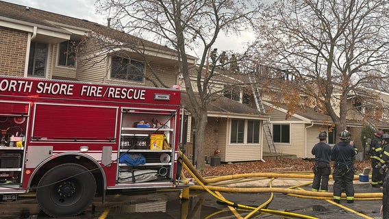 Brown Deer apartment fire, building vacant due to summer flood damage
