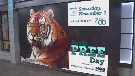 Milwaukee County Zoo Family Free Day: Saturday, Nov. 1