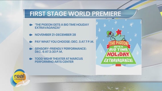 'The Pigeon Gets a Big Time Holiday Extravaganza'; Nov. 21-Dec. 28 at First Stage