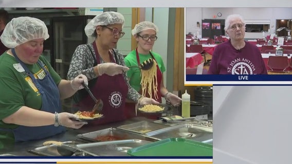 Spaghetti with the Sisters at St. Joan Antida High School