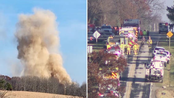 Natural gas pipeline ruptured in Sheboygan County, 4 people injured