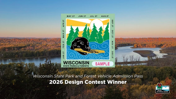 2026 Wisconsin State Park sticker design contest winner announced