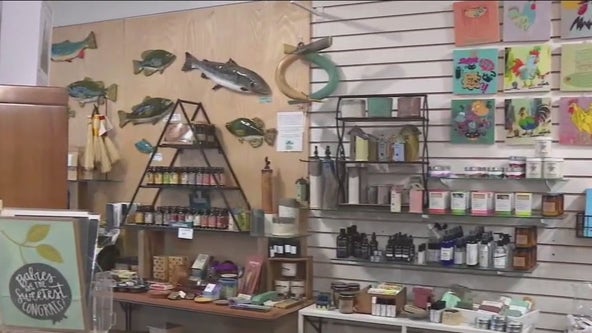 Small Business Saturday Shop Hop in downtown Port Washington