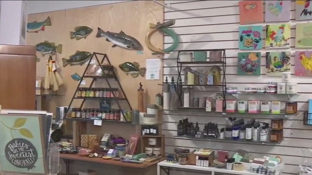 Small Business Saturday Shop Hop in downtown Port Washington