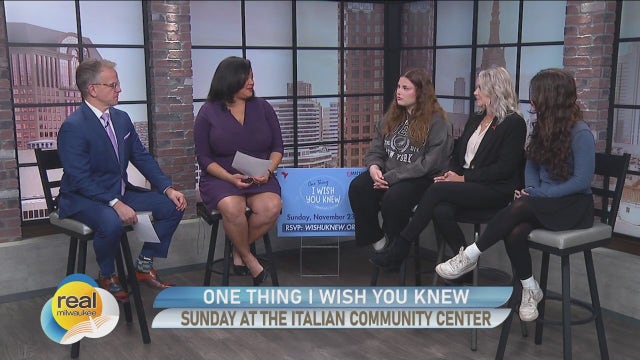 One Thing I Wish You Knew; Teen-led mental health event Sunday