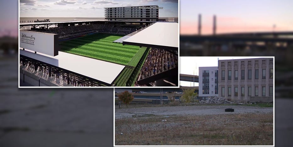 Milwaukee Pro Soccer stadium plans, what city records show