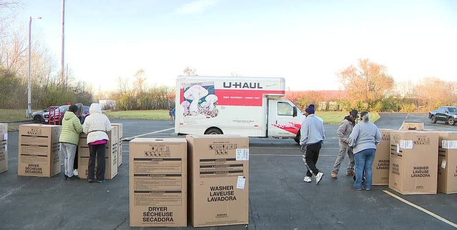 Milwaukee church helps flood victims replace appliances ahead of