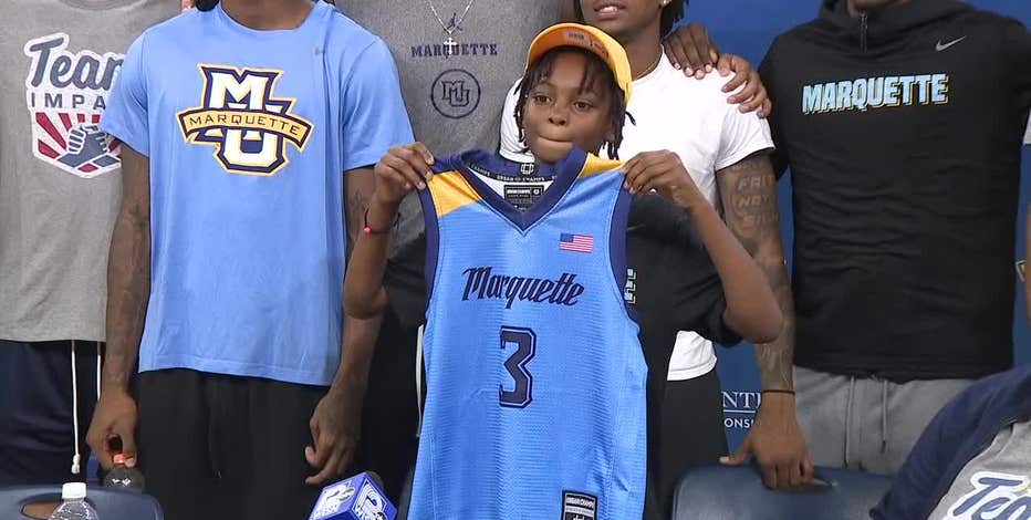 Marquette men’s basketball welcomes 10-year-old through Team IMPACT
