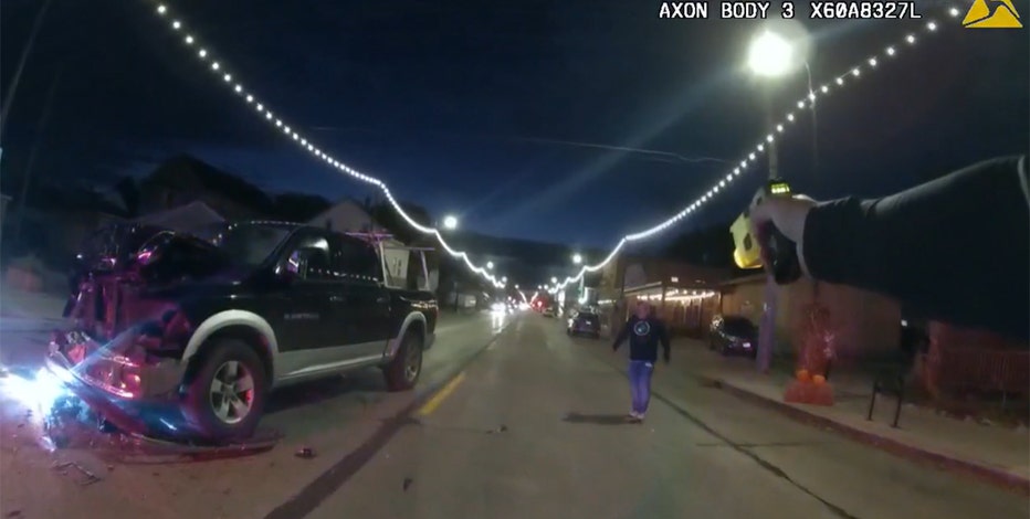 Truck crashes into West Allis police squad, man charged with OWI