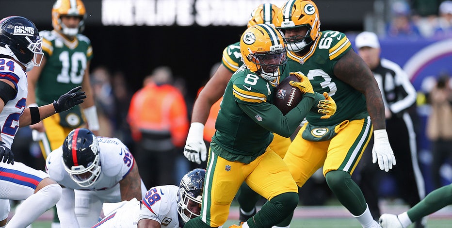 Green Bay Packers beat New York Giants, ending losing streak