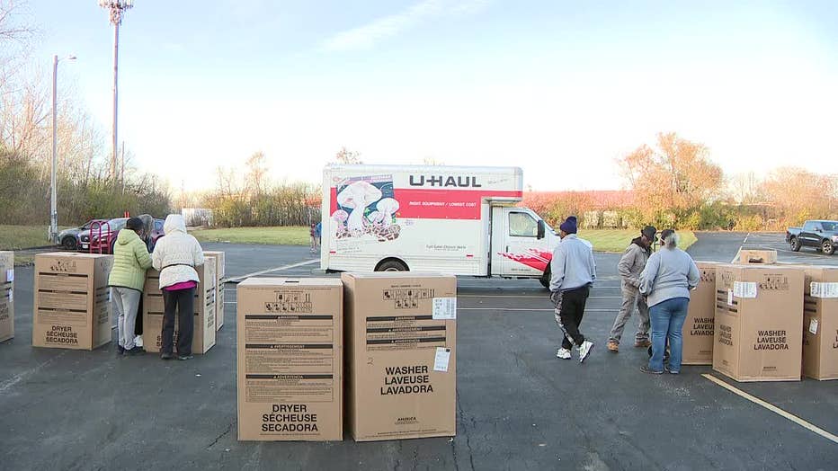 Milwaukee church helps flood victims replace appliances ahead of