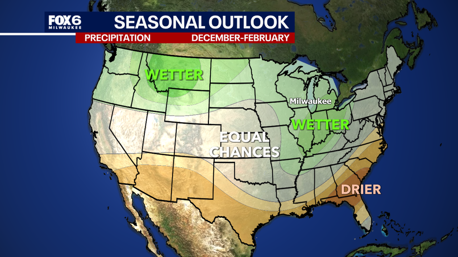 CPC Winter Precipitation Outlook