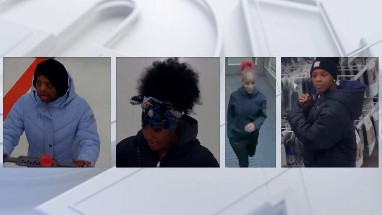 Brookfield Target felony retail theft, police seek 4 suspects
