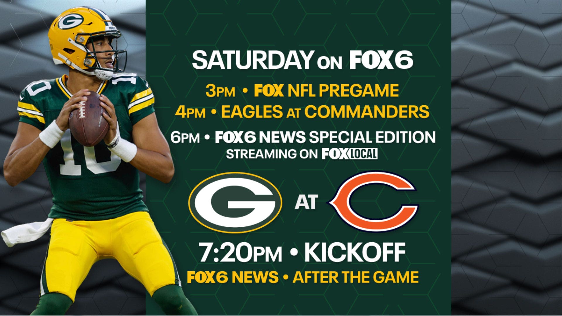 Packers, Bears square up at Soldier Field in Chicago in primetime