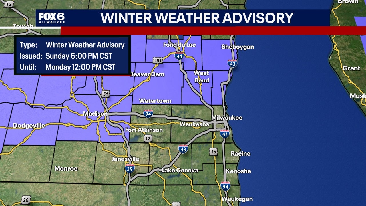 Wisconsin winter weather: Snow returns Sunday night into Monday