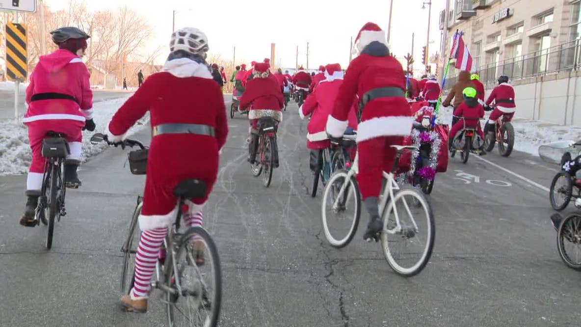 Santa Cycle Rampage a joyful Milwaukee tradition on two wheels