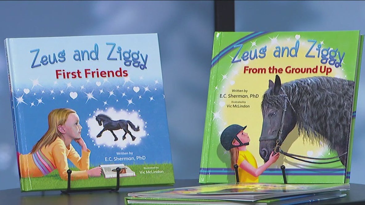 National Horse Day, author talks about children's book series