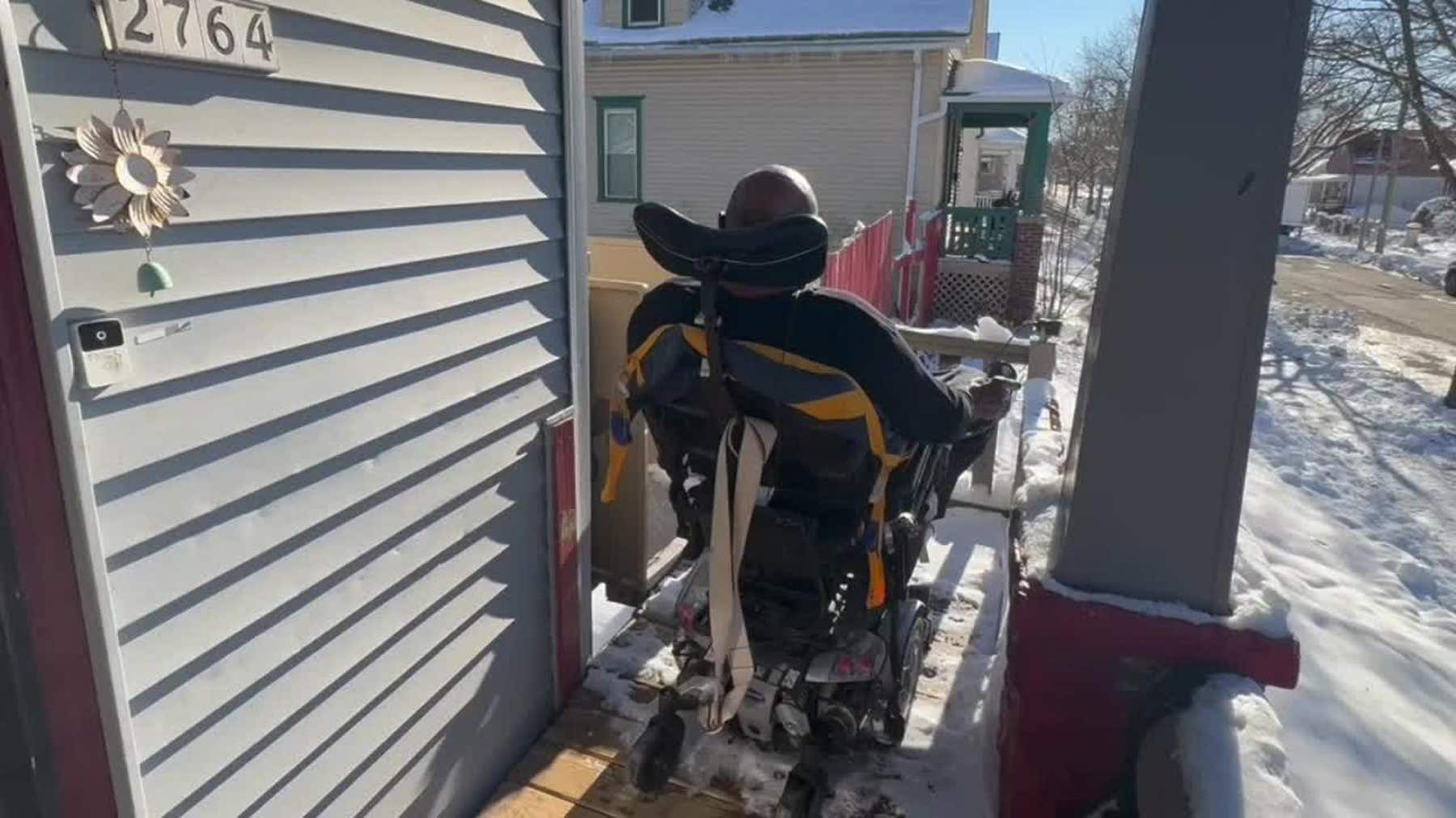 Snow, ice hinder Milwaukee paratransit services access