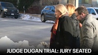 Judge Dugan trial: Jury seated after day of questioning, opening statements set for Monday
