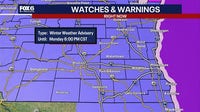 Wisconsin winter weather: Hazardous travel Monday due to snow, high winds