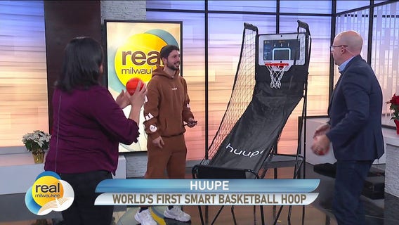 huupe: The world's first smart TV basketball hoop