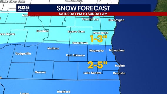Wisconsin winter weather advisory Saturday, Sunday; what to expect