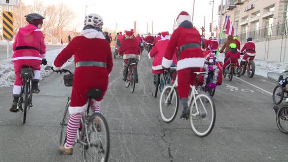 Santa Cycle Rampage a joyful Milwaukee tradition on two wheels