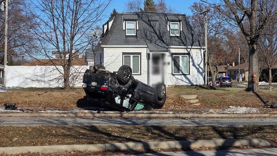 West Allis police chase ends with 2 crashes, 3 suspects arrested