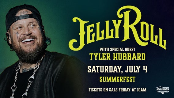 Summerfest 2026: Jelly Roll to headline on the final day, July 4