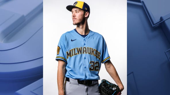 Milwaukee Brewers unveil new powder blue road jersey