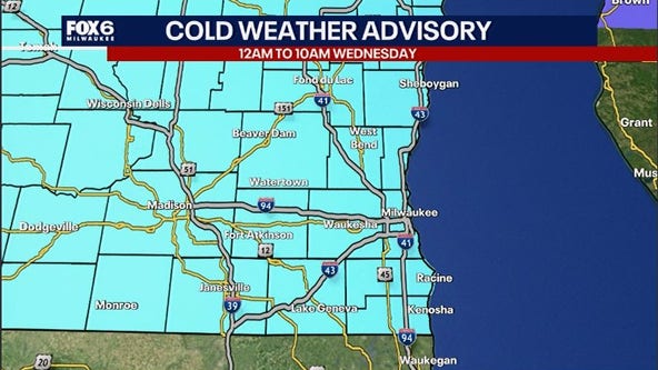 Cold weather advisory for southeast Wisconsin; what to know