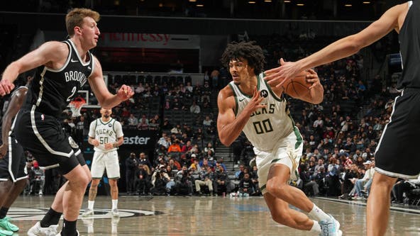Nets rout short-handed Bucks, tie franchise mark for margin