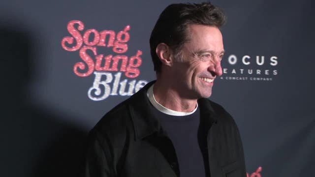 Hugh Jackman attends 'Song Sung Blue' Milwaukee premiere