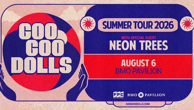 Goo Goo Dolls with Neon Trees concert set for Aug. 6 at BMO