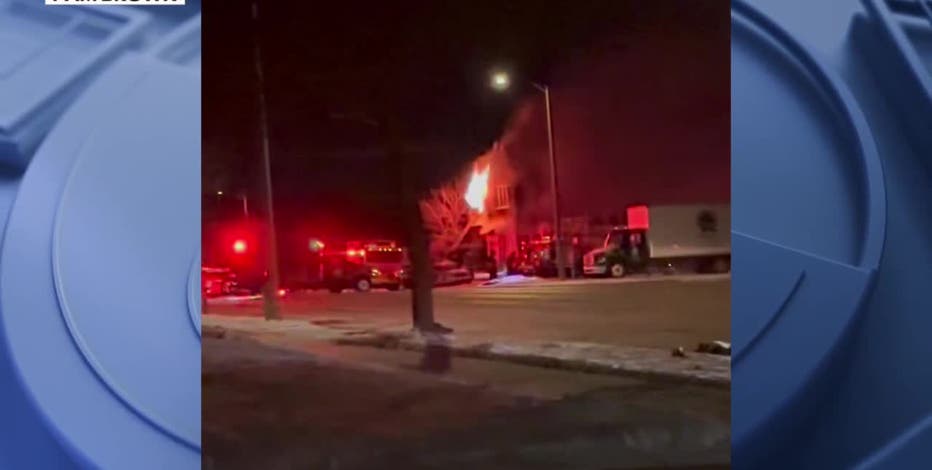 Milwaukee house fire Wednesday; Red Cross notified, no injuries