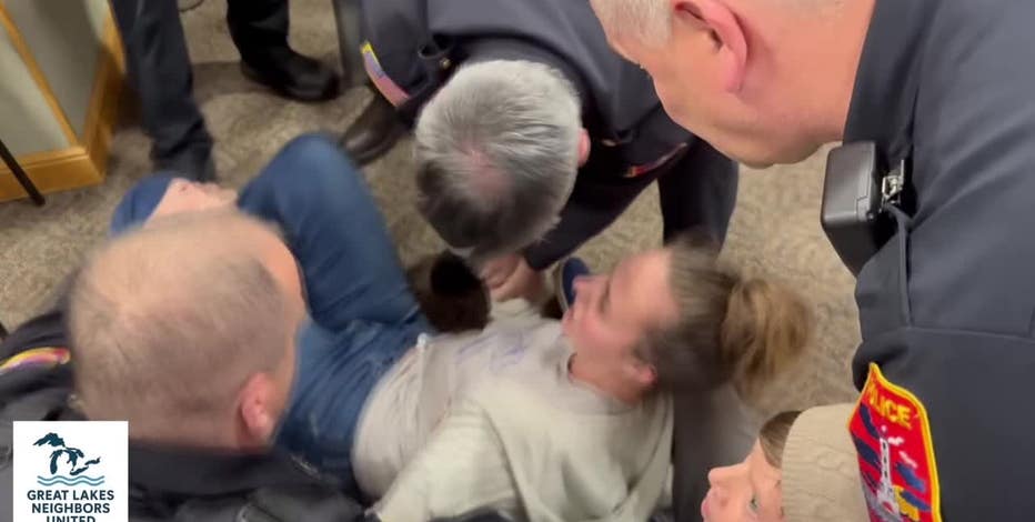 Port Washington data center; concerns over arrests at city meeting