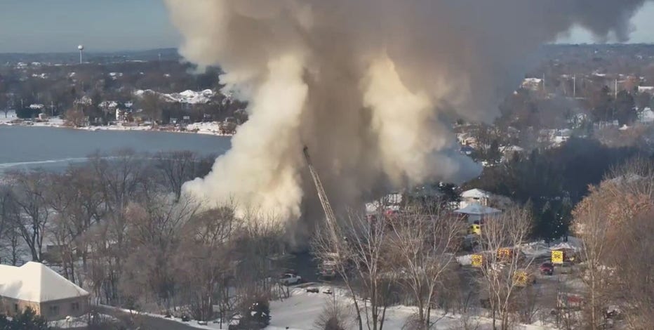 Fire at Bass Bay Brewhouse in Muskego, building a total loss