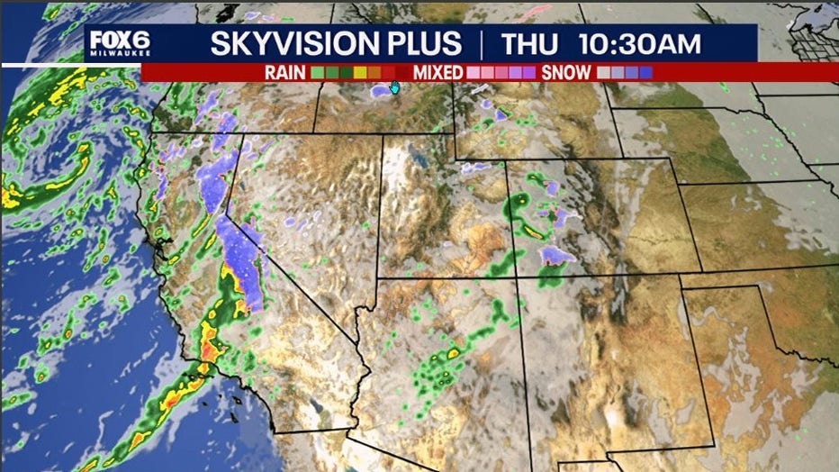 California Rain and Snow