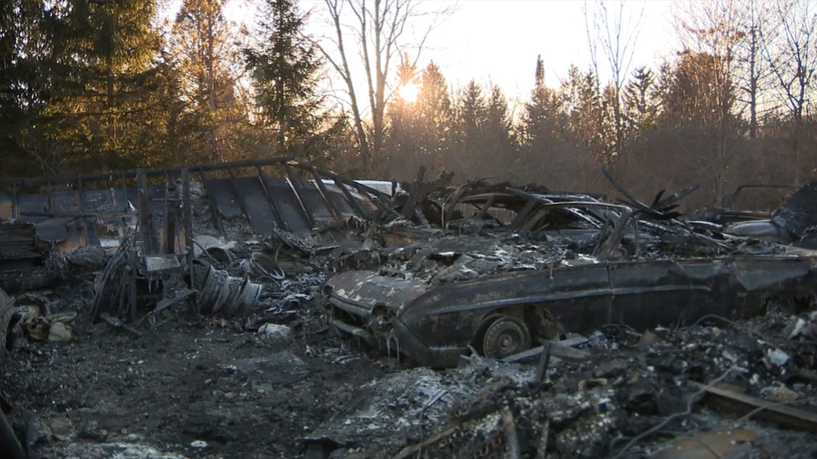 'It's overwhelming:' Fire destroys Washington County man's vintage car collection