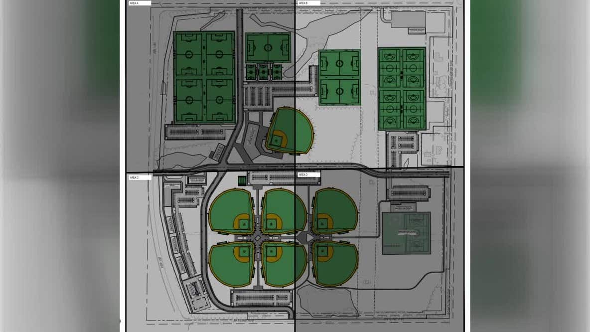 Big Bend proposed sports complex; Vernon board opposes project