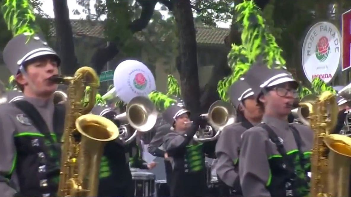Greendale High School Marching Band 2026 Rose Parade performance