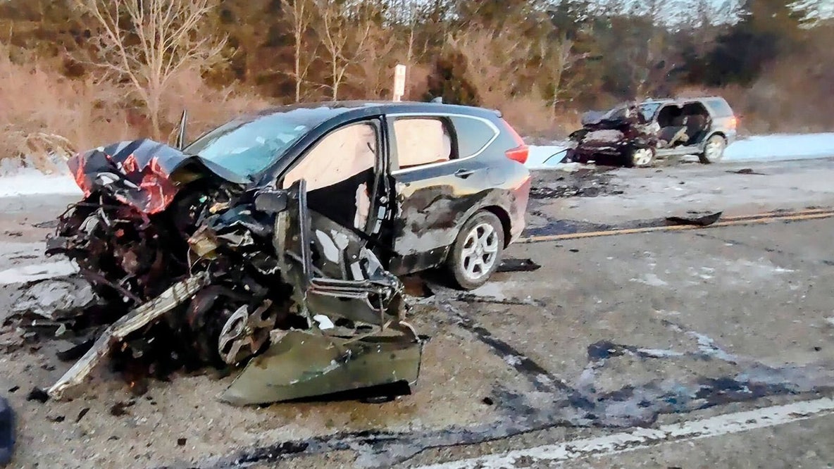 Town of Brighton fatal 3-vehicle crash; 1 dead, 2 injured