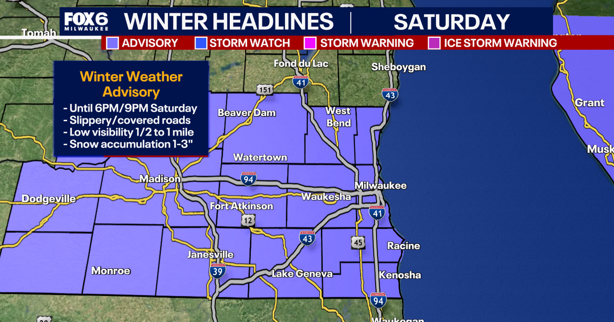 Wisconsin winter weather: More snow on the way Saturday