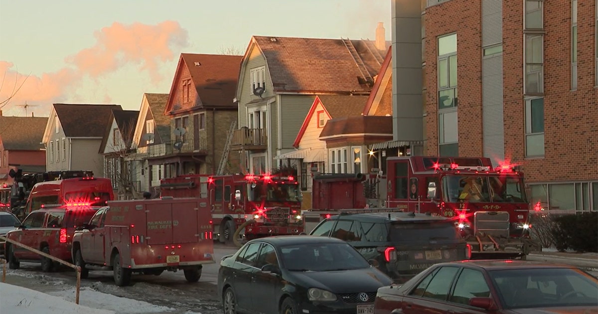 Milwaukee fire near 13th and Becher, no injuries reported