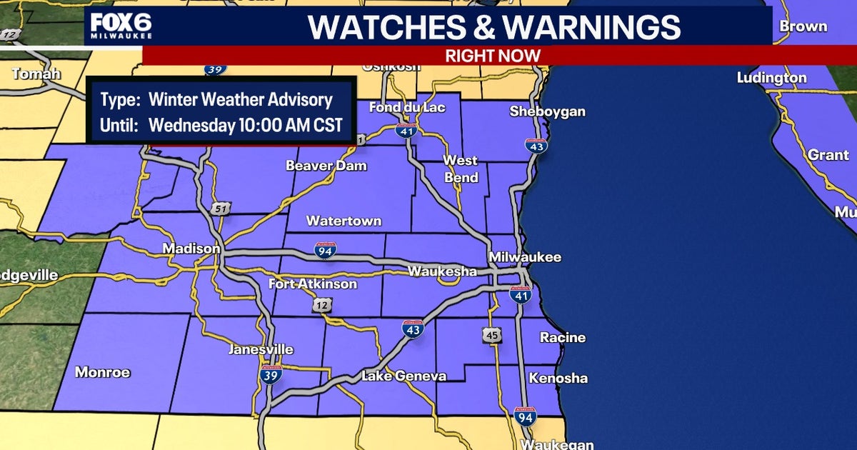 Winter weather advisory in effect for southeast Wisconsin