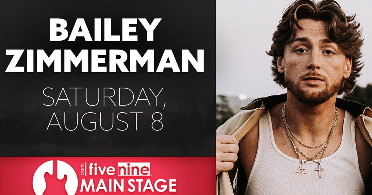 Wisconsin State Fair; Bailey Zimmerman takes Main Stage on Aug. 8