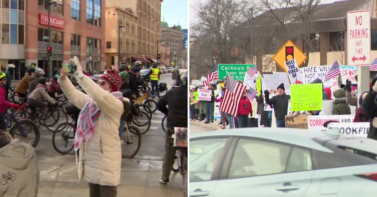 Protests in Milwaukee, Brookfield respond to ICE activity, fatal shootings