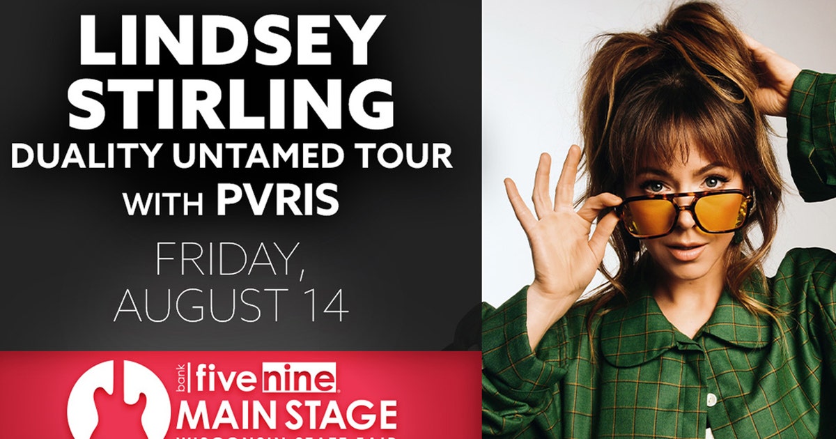 Wisconsin State Fair; Lindsey Stirling takes Main Stage on Aug. 14