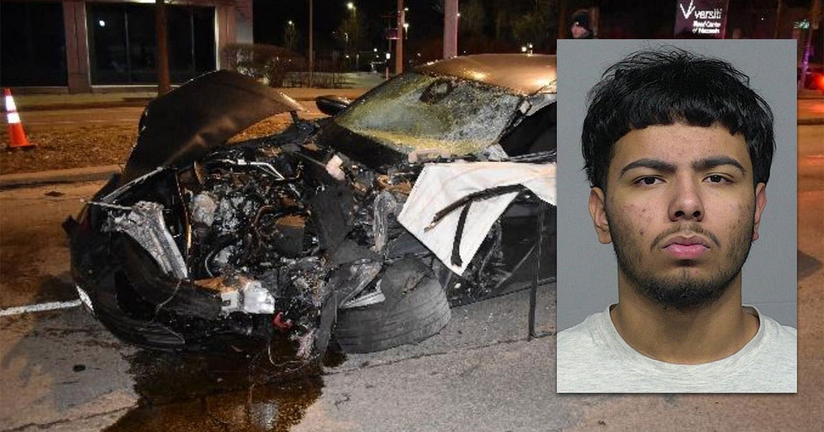 Milwaukee police chase tops 100 mph, ends with crash; teen accused