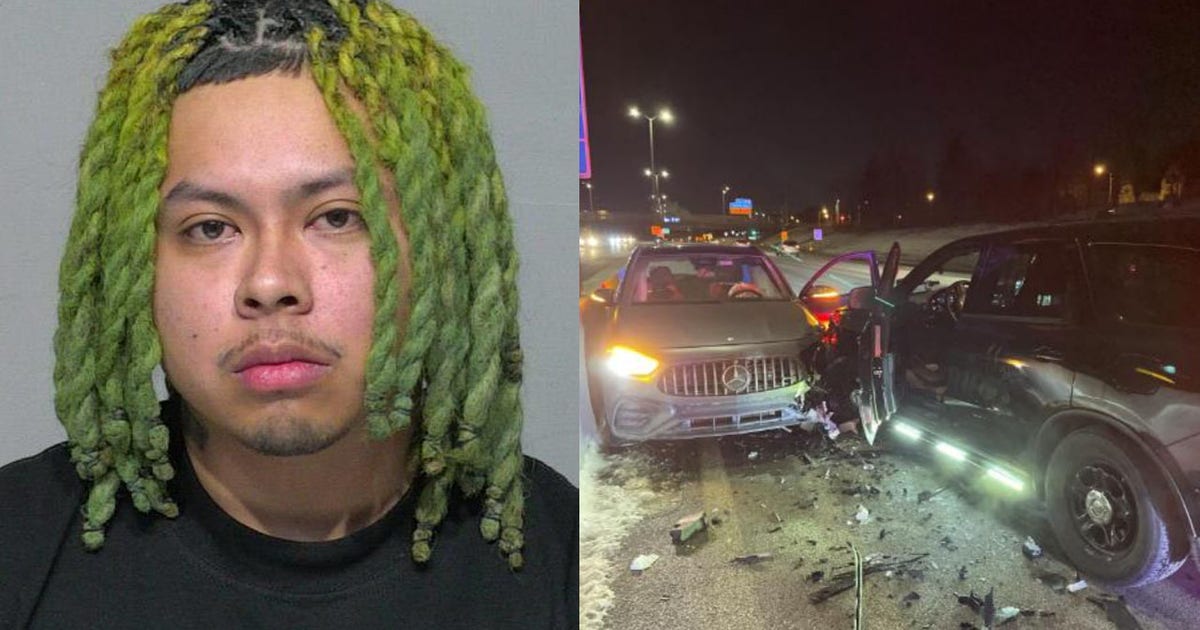 Milwaukee County wrong-way OWI crash; squad car hit, man charged | FOX6 ...